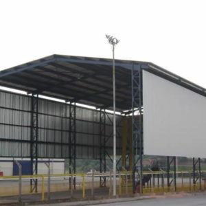 coberturas metálicas para armazém