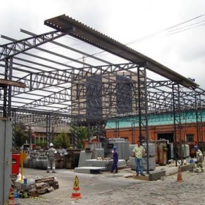 montagem de estruturas metálicas eletropaulo