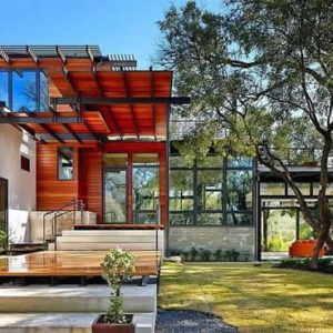 pergolado metálico casa