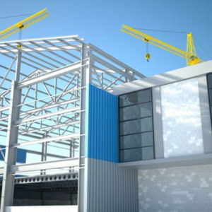 projeto e execução de construções metálicas